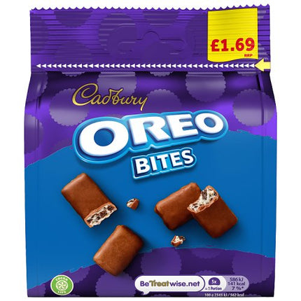WIGIG Cadbury Oreo Bites Chocolate Bag £1.69 85g
