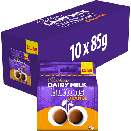 Cadbury Milk Chocolate Orange Buttons 85g £1.85