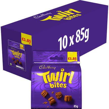 Cadbury Twirl Bites Chocolate Bag PMP £1.85 85g