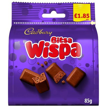 Cadbury Bitsa Wispa Chocolate Bag 85g £1.85