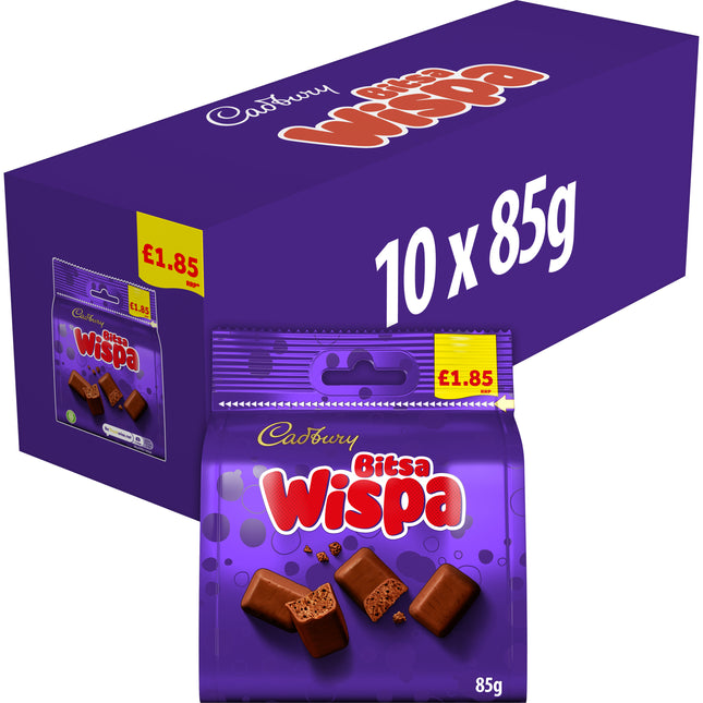 Cadbury Bitsa Wispa Chocolate Bag PMP £1.85 85g