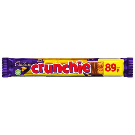 WIGIG Cadbury Crunchie Chocolate Bar 40g 89p