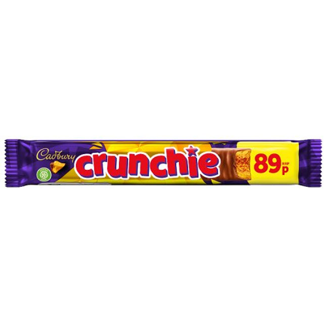 WIGIG Cadbury Crunchie Chocolate Bar 40g 89p