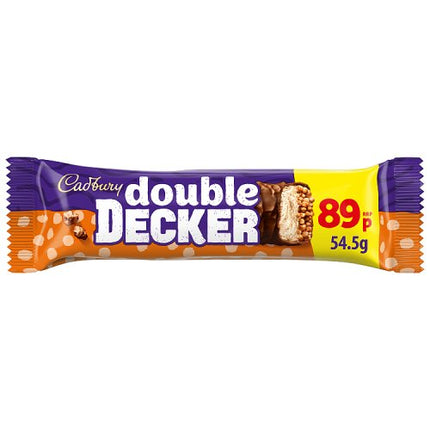 WIGIG Cadbury Double Decker Chocolate Bar 54.5g 89p