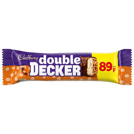 WIGIG Cadbury Double Decker Chocolate Bar 54.5g 89p