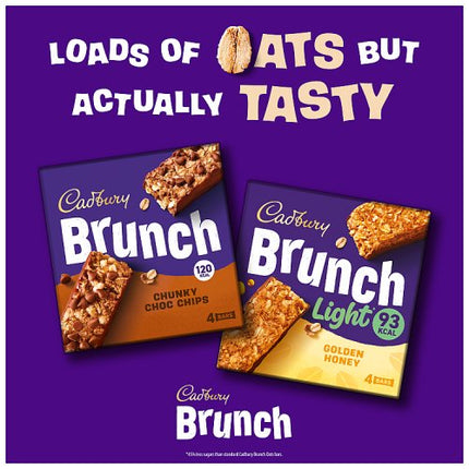Cadbury Brunch Bar Chocolate Chip 4 pack 112g