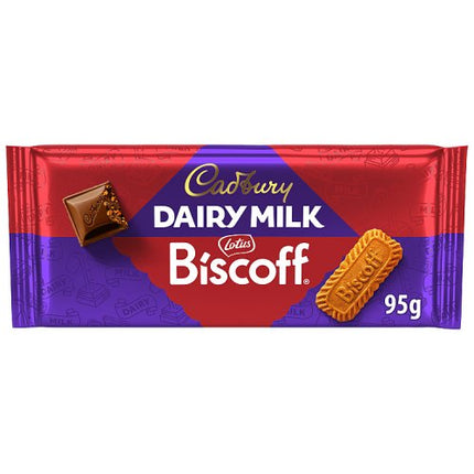 Cadbury Dairy Milk Biscoff Chocolate Bar 95g