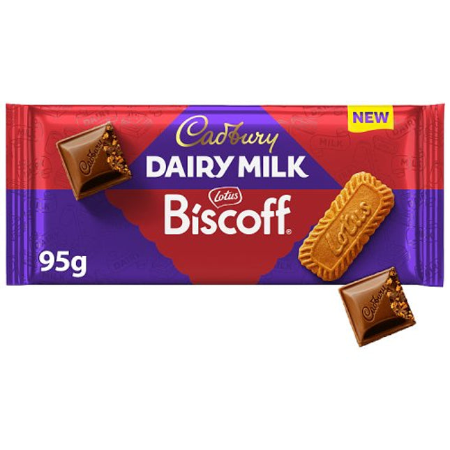 Cadbury Dairy Milk Biscoff Block 95g