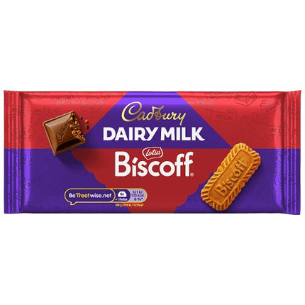 Cadbury Dairy Milk Biscoff Chocolate Bar 95g