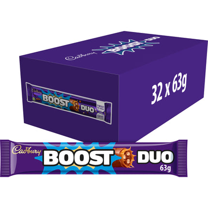 Cadbury Boost Duo Chocolate Bar 63g