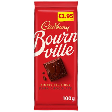 Cadbury Bournville Classic Dark Chocolate Bar PMP £1.95 100g