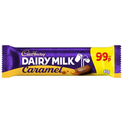 Cadbury Dairy Milk Caramel Chocolate Bar 45g £0.99