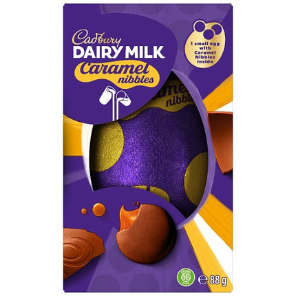 Cadbury Caramel Nibbles Chocolate Easter Egg 88g