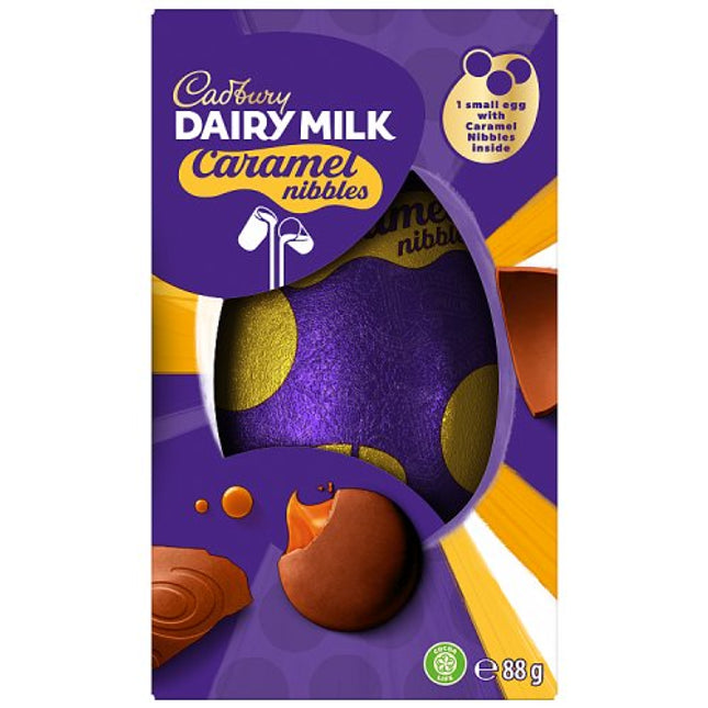 Cadbury Caramel Nibbles Chocolate Easter Egg 88g