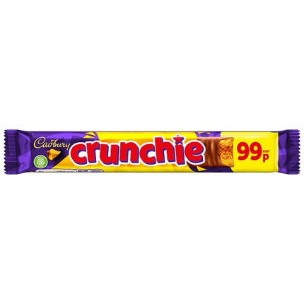 Cadbury Crunchie Chocolate Bar 40g £0.99
