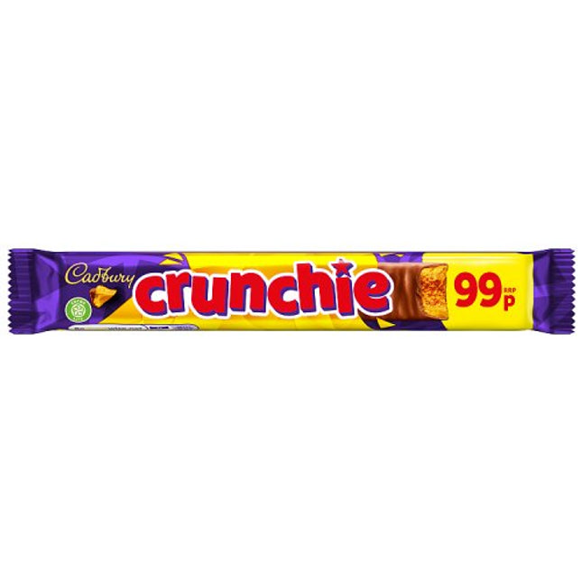 Cadbury Crunchie Chocolate Bar 40g £0.99