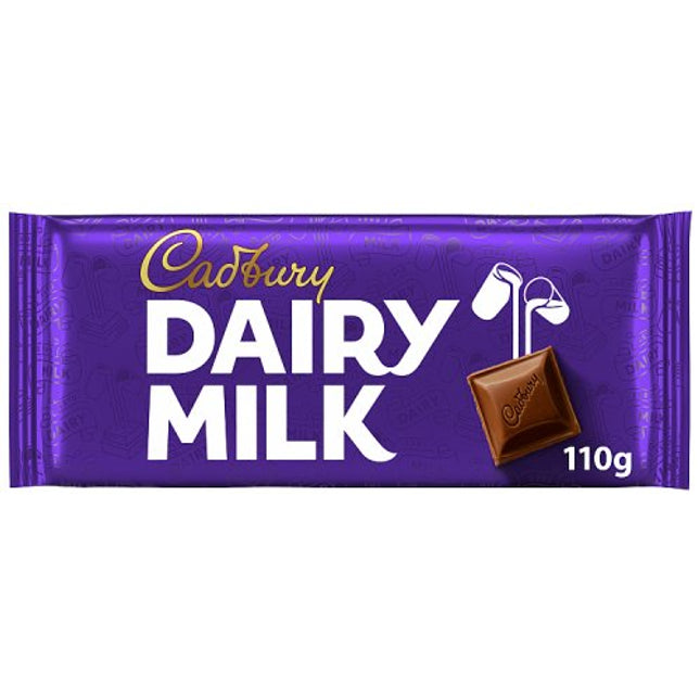 Cadbury Dairy Milk Chocolate Bar 110g