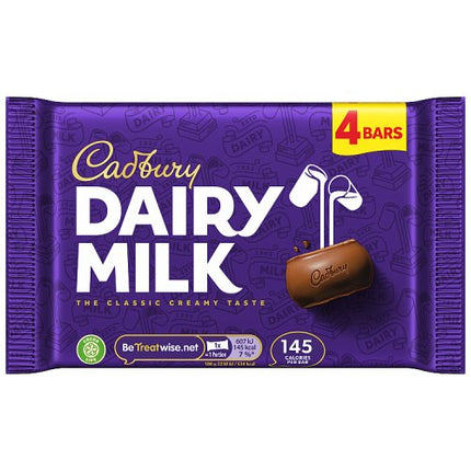 Cadbury Dairy Milk 4x27.2g