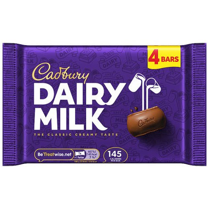 Cadbury Dairy Milk 4x27.2g