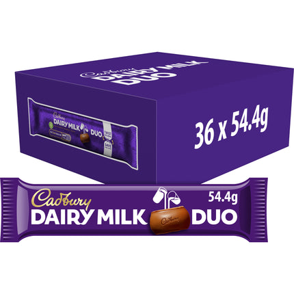 Cadbury Dairy Milk Duo Chocolate Bars 54.4g