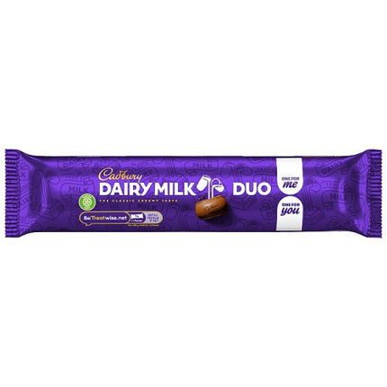 Cadbury Dairy Milk Duo Chocolate Bars 54.4g