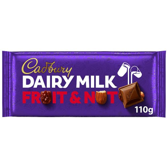 Cadbury Dairy Milk Fruit & Nut Block 110g