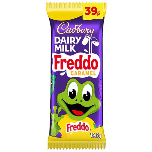 Cadbury Dairy Milk Freddo Caramel Chocolate Bar PMP £0.39 19.5g