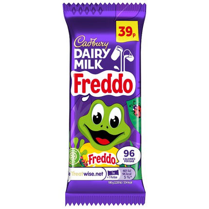 Cadbury Dairy Milk Freddo Chocolate Bar PMP 39p 18g