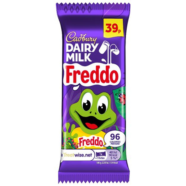 Cadbury Dairy Milk Freddo Chocolate Bar PMP 39p 18g