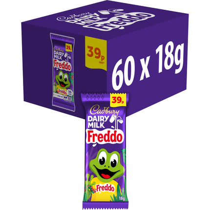Cadbury Dairy Milk Freddo Chocolate Bar PMP 39p 18g
