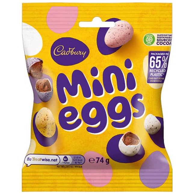Cadbury Mini Eggs Chocolate Bag 74g
