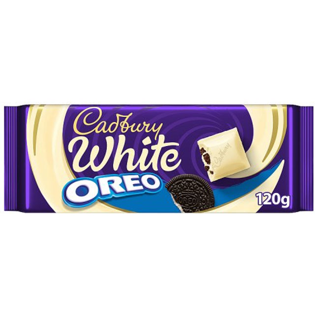Cadbury White Oreo Chocolate Bar 120g
