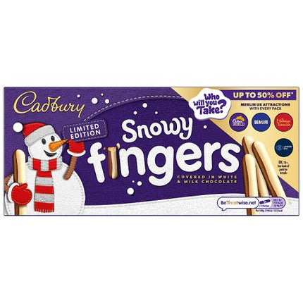 Cadbury Snowy Fingers Limited Edition 115g