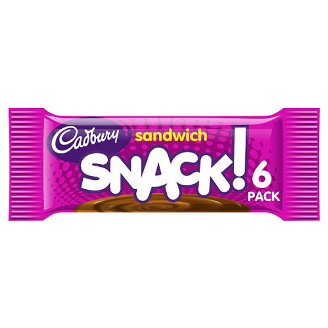 Cadbury Snack Sandwich 6 Pack 132g