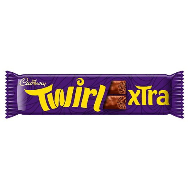 Cadbury Twirl Xtra Duo Chocolate Bar 54g