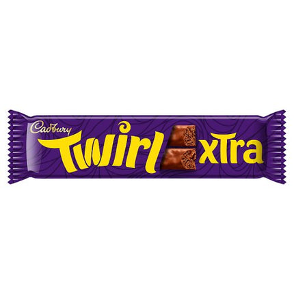 Cadbury Twirl Xtra Duo Chocolate Bar 54g