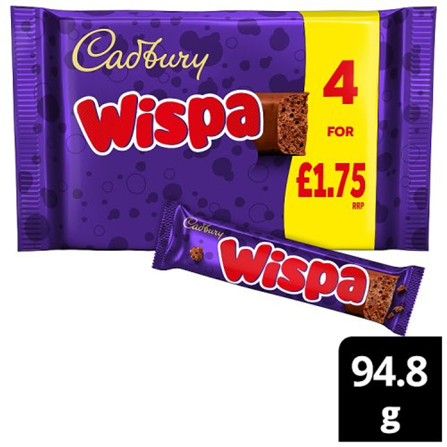 Cadbury Wispa 4 pack 94.8g