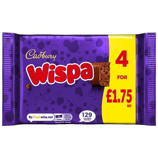 Cadbury Wispa 4 pack 94.8g