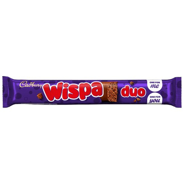 Cadbury Wispa Duo Chocolate Bar 47.4g