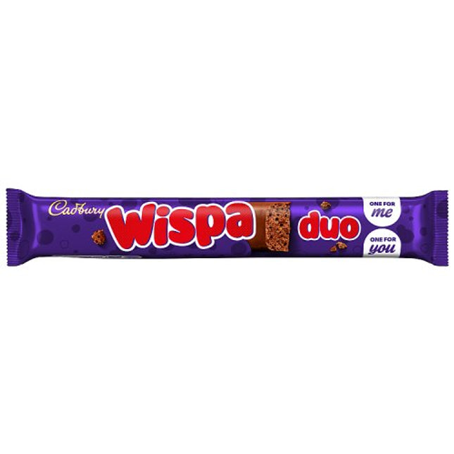 Cadbury Wispa Duo Chocolate Bar 47.4g