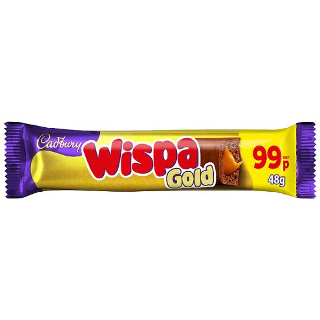 Cadbury Wispa Gold Chocolate Bar 48g £0.99