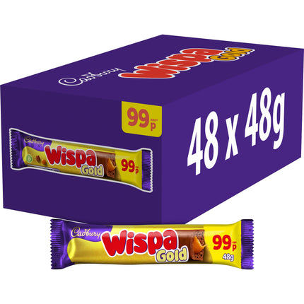Cadbury Wispa Gold Chocolate Bar £0.99 48g