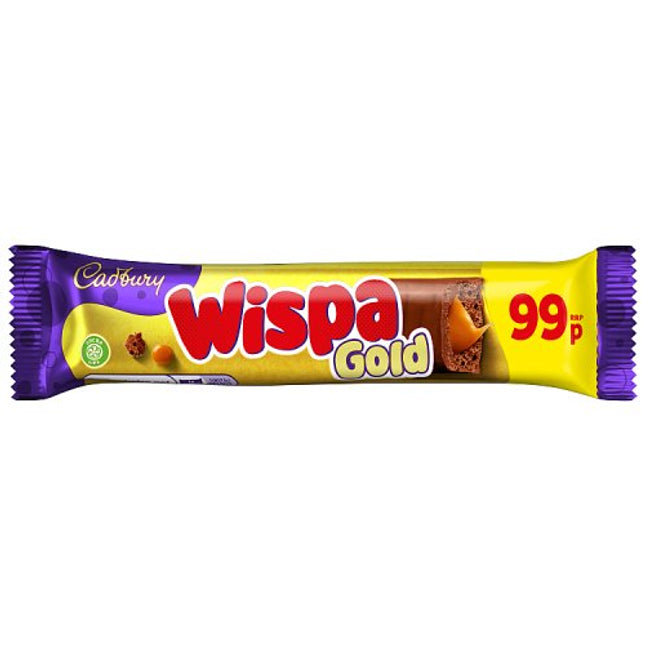 Cadbury Wispa Gold Chocolate Bar 48g £0.99