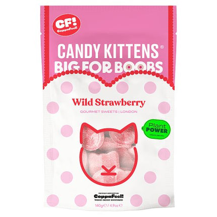 Candy Kittens Wild Strawberry Bag 140g