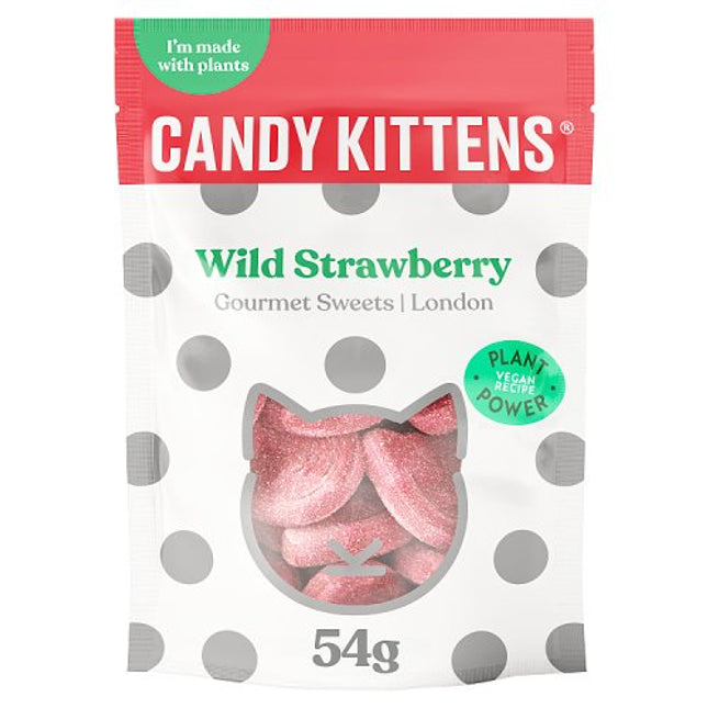 Candy Kittens Wild Strawberry Bag 54g