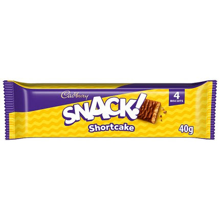 Cadbury Snack Shortcake Chocolate Biscuits 40g