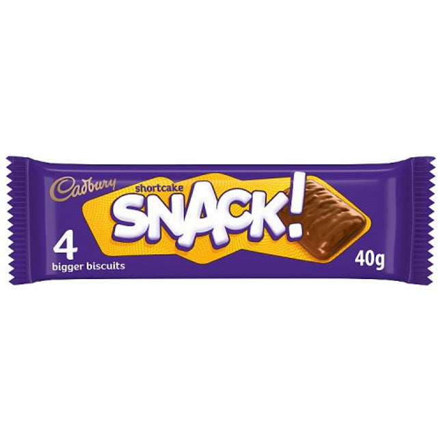 Cadbury Snack Shortcake Chocolate Biscuit 40g