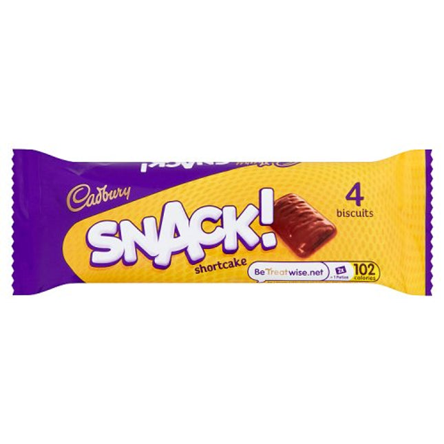 Cadbury Snack Shortcake Chocolate Biscuits 40g