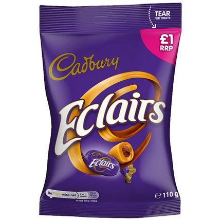Cadbury Chocolate Eclairs 110g  £1