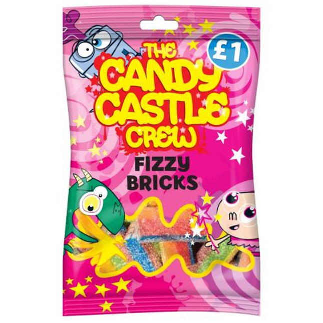 Candy Castle Crew Fizzy Bricks 90g £1.00